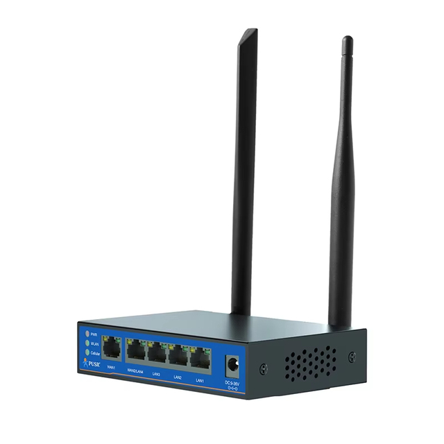 PUSR Global Band Dual SIM Industrial LTE Cat4 Cellular Router With 5 Ethernet Ports Dual WAN Rich VPN Repeater USR-G805S