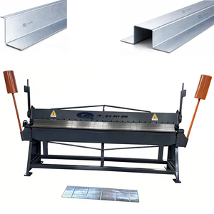Máquina Dobladora Manual a <span class=keywords><strong>Precio</strong></span> de Fábrica para Placas de Hierro de 2 mm - Equipo de Conformado de Chapa Metálica - Product Image 1