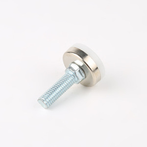 BOKE Heavy Duty 3/8 "-16*1" Heavy Duty vis pivotant en acier inoxydable patins réglables <span class=keywords><strong>pieds</strong></span> de nivellement - Product Image 1