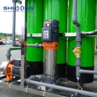 Machine de traitement de l'eau par osmose inverse FRP portable 1000LPH, système de purification d'eau potable 8040 pour usage commercial