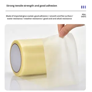 गैर-अवशेष pvc जूता एकमात्र रक्षक फिल्म 0.1 मिमी मोटी पारदर्शी के लिए उच्च आसंजन विरोधी-गंदगी विरोधी पर्ची - Product Image 2