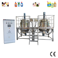Cuve de mélange industrielle en acier inoxydable DZJX avec agitateur pour le mélange et le stockage d'huiles essentielles, de parfums et de fragrances, 50L