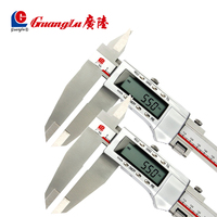0-500mm Stainless Steel Digital Vernier Caliper Double Blade Electronic Measuring Ruler Thickness Gauge Range Finder Instrument
