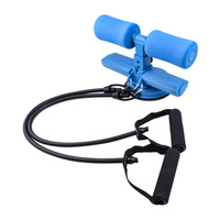 Appareil d'assistance à la traction unisexe personnalisable BinYao, modèle BY-304, en PVC, avec pédale pour sit-ups et corde de traction pour exercices abdominaux