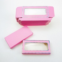 Boîtes à cils en carton personnalisées avec logo, impression UV, emballage durable et jetable pour outils de beauté – Vente en gros