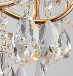 Phong cách Bắc Âu trang trí sảnh khách sạn sang trọng tùy chỉnh lớn dự án pha lê K9 LED Đèn chùm ánh sáng - Product Image 5