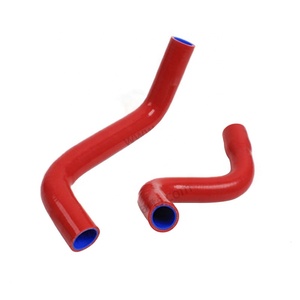 Kit de tuyaux de radiateur en silicone pour refroidisseur intermédiaire avec ventilateur, pièces de course automobile neuves pour <span class=keywords><strong>Mitsubishi</strong></span> <span class=keywords><strong>Lancer</strong></span> 4G18 1.6L 00-07 - Product Image 1