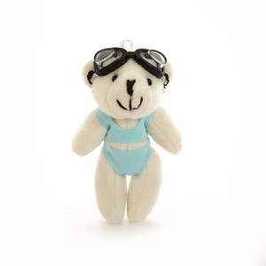 New keychain, small stuffed animal toys, beach goggles, diving suit, Vifette - Product Image 1