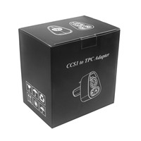 Adaptateur de chargeur Tesla EV ZSWINNER ST-E010 de haute qualité 150-400A, chargeur de voiture DC 400KW, prise d'entrée/sortie CCS1 Tesla J1772, IP65