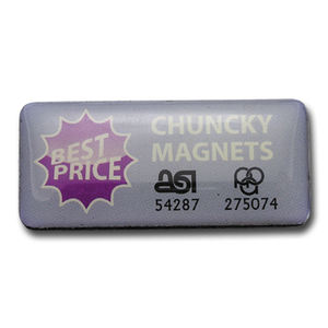 แม่เหล็กติดตู้เย็นโลหะสไตล์อาร์ตเดโคสำหรับงานแต่งงาน - Product Image 1