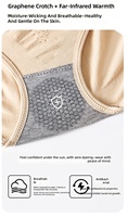 Nouvelle Collection Printemps – Sous-vêtements féminins sans couture en nylon tricoté, antibactériens, taille haute, unis, effet sculptant, motif nid d'abeille
