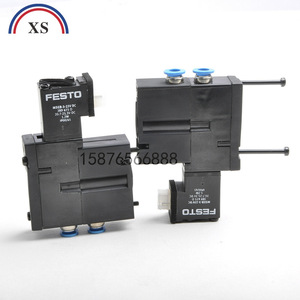   Vanne solénoïde MEBH-4/2-QS-6-SA 20.7-25.3V DC pour pièces de presse d'impression Heidelberg - Product Image 5