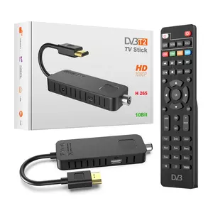 새로운 업그레이드 TV 스틱 DVB-T2/C STB T2 H265 풀 HD TV 수신기 USB WIFI 셋톱 박스 TV 스틱