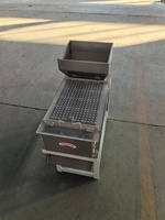 Machine à décortiquer les cacahuètes et les arachides grillées avec système motorisé, capacité de 200 kg/h, usage commercial, garantie 1 an