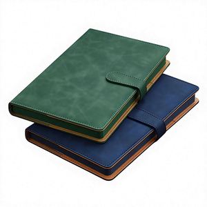 Carnet A5 en PU, couverture rigide, fermeture magnétique, agenda professionnel de haute qualité, bordure des pages huilée, logo personnalisé pour entreprise, cadeaux d'affaires - Product Image 1