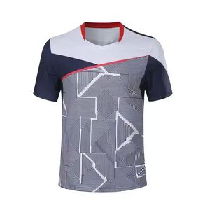 High Quality Sport Shirt Custom Sublimation Polyester Tennis Tops Fashion Breathable Quick Dry <b>Badminton</b> Jersey - Product Image 1