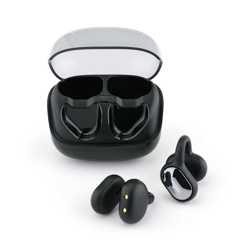 ORANGLES Low-Latency Gaming Open-Ear Earbuds | Quick-Connect Bluetooth, Stereo Sound, Clip-On Design for Gaming & Entertainment (2025) - full product showcase - displaying specifications - Image 5 of 6 | adapts to any space | Low-Latency Gaming Open-Ear Earbuds | Quick-Connect Bluetooth, Stereo Sound, Clip-On Design for Gaming & Entertainment (2025) deal New Jersey | Free Shipping ORANGLES