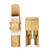 Wholesale high-quality brass saxophone mouthpieces for middle, alto and soprano pitches. The mouthpieces can be adjusted