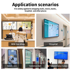 Signage et affichages étroits ultra minces de Digital d'encadrement d'écran tactile avec CMS à télécommande - Product Image 6