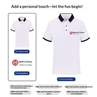 Chemise d'été unisexe à revers, personnalisable avec logo, en coton longue fibre respirant, tendance, à manches courtes pour homme