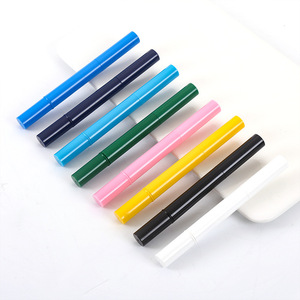 Tubos de recarga personalizados para tinte cosmético de cejas y suero para el crecimiento del cabello, envase de plástico de 2 ml para líquidos, serigrafía. - Product Image 3