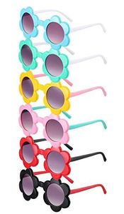 Lunettes de soleil enfant multicolores tendance tournesol 2022 – Nouveauté transfrontalière Europe et Amérique – Verres anti-UV - Product Image 6