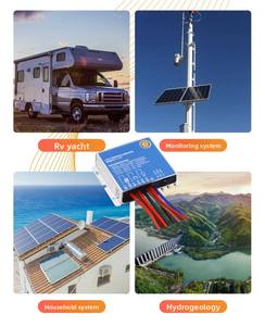 Sıcak satış 8A10A 20A 12V24VAuto <span class=keywords><strong>PWM</strong></span> güneş şarj regülatörü RV pil ve sokak ışık güneş sistemleri için su geçirmez - Product Image 3