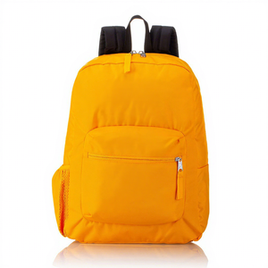 Durable <b>Backpack</b> Large Capacity Bag With Front Zip Pocket Breathable Mesh Padded Straps For Unisex Daily Use Softback Design - Product Image 1