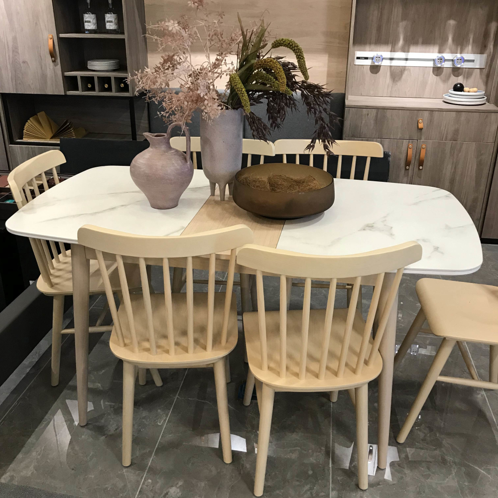 Bent Glass Coffee Oem Furniture Porcelain Countertops Artificial Sintered Stone Dining Table