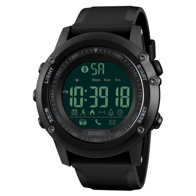Classic Casual Brand Skmei 1321 Smartwatch for Android with Fitness Sleep Monitoring 50m Waterproof Digital Watch