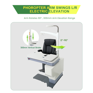 Unidad Oftalmológica Aist Optics con Silla y Soporte TG-990, Unidad de Refracción Profesional para Clínica y Hospital - Product Image 4