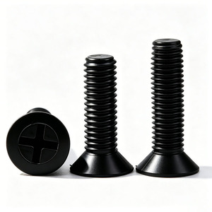 Tornillo de máquina de plástico aislado con cabeza avellanada cruzada de nailon PA66 M2 M3 M4 M5 M6 M8 - Product Image 4