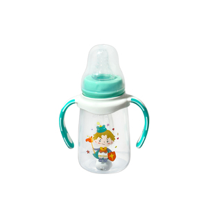 Usine directe nouveau-né enfants PP biberon large diamètre gravité boule paille Anti-flatulence Anti-chute <span class=keywords><strong>silicone</strong></span> <span class=keywords><strong>de</strong></span> <span class=keywords><strong>qualité</strong></span> <span class=keywords><strong>alimentaire</strong></span> - Product Image 3