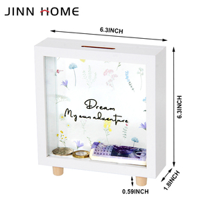 Tirelire en métal personnalisée Jinn Home, en forme de boîte et de pot, cadeau pour enfant, <span class=keywords><strong>d</strong></span>écoration <span class=keywords><strong>d</strong></span>'intérieur et jouet - Product Image 2