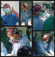 Dental Surgical Loupes 2.5X 3.0X 3.5X Magnifier Dental Binocular 280mm-600mm