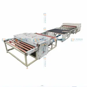 Alles muss horizontale automatische doppelt verglaste Isolierglas maschine gehen