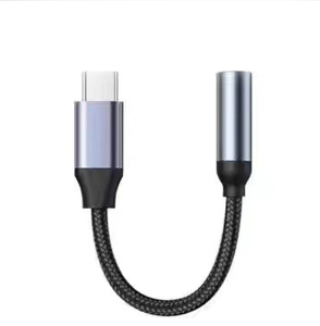 Ally alleato intrecciato in Nylon tipo-<span class=keywords><strong>C</strong></span> a 3.5mm <span class=keywords><strong>Aux</strong></span> Jack Audio digitale auricolare adattatore DAC <span class=keywords><strong>Usb</strong></span>-<span class=keywords><strong>C</strong></span> per <span class=keywords><strong>samsung</strong></span> google - Product Image 2