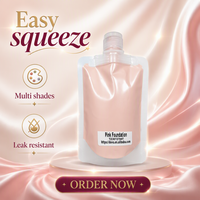 Fond de Teint Personnalisé en Gros pour Tous Types de Peaux, Crème Solaire Waterproof, Affinant les Pores, Correctrice de Couleur, Crème Isolante