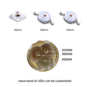 2023 fabbrica fonte uso domestico di bellezza torcia per terapia a luce rossa a <span class=keywords><strong>LED</strong></span> per viso e mani lunghezza d'onda 630nm - Product Image 4