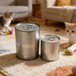 Comida Húmeda para Gatos, Alta en Vitamina E, Orgánica, Alto Contenido de Carne, Sin Granos, Golosinas para Gatos con Alergias, Enlatada - Product Image 4