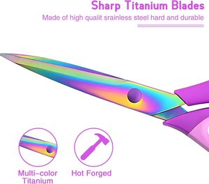 3-piece Scissors <b>Set</b> for <b>Sewing</b> and Crafts Non-Slip Grip Scissors for Best Scissors <b>Set</b> for <b>Sewing</b> Beginners - Product Image 4