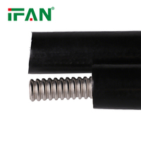 IFAN Prix compétitifs Tuyau ondulé pré-isolé 1/2 "3/4" Tuyaux métalliques flexibles en acier inoxydable