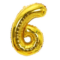 32 pouces or argent grand nombre ballon en aluminium fournitures d'anniversaire décoration de fête de mariage en gros ballon mince