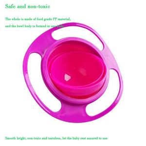 Tazón de Alimentación Giratorio Antiderrames para Bebés, Tazón de Alimentación Giratorio Personalizado para Bebés - Product Image 2