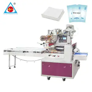 Automatic Wet Baby Wipes Tissue Towel Production Packing Machine