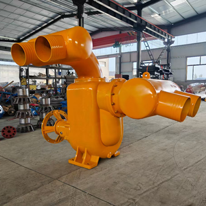 Pompe auto-amorçante à moteur haute pression, pompe de drainage mobile agricole à grand débit pour camion 150ZWBC, pompe sur remorque - Product Image 2