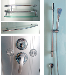 Fabrik direkt Verkauf von Fuß massage kunden spezifische Funktionen Duschkabine Dampf Moderner Duschraum - Product Image 3