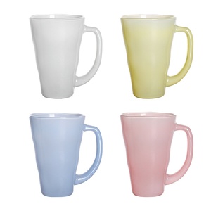 Taza Creativa Hecha a Mano con Acabado de Pintura en Aerosol Irregular <span class=keywords><strong>para</strong></span> Uso Doméstico, con Asa de Color Caramelo, Se Puede Imprimir el Logotipo, Disponible en Stock - Product Image 5