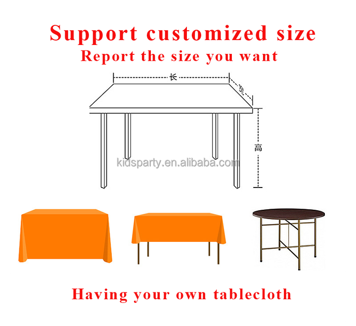 Christmas New Year Disposable Plastic Tablecloth Elegant Desktop Decoration for Parties ...