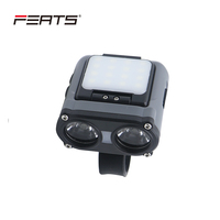 Luces LED Multifuncionales FERTS de Larga Duración Recargables por USB para Bicicleta, con Clip para Gorra, Luces de Advertencia de Emergencia para Exteriores